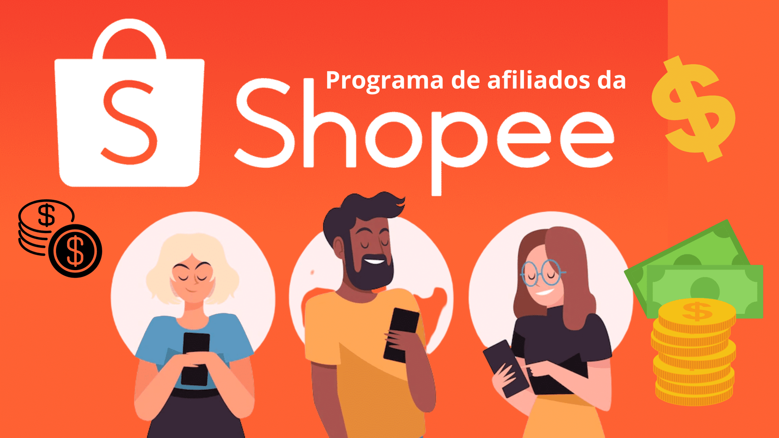 como ser afiliado da shopee